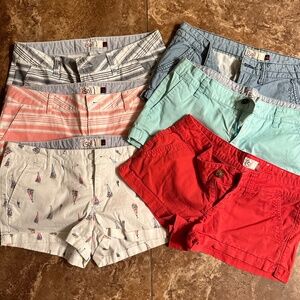 8 pairs of shorts!!!